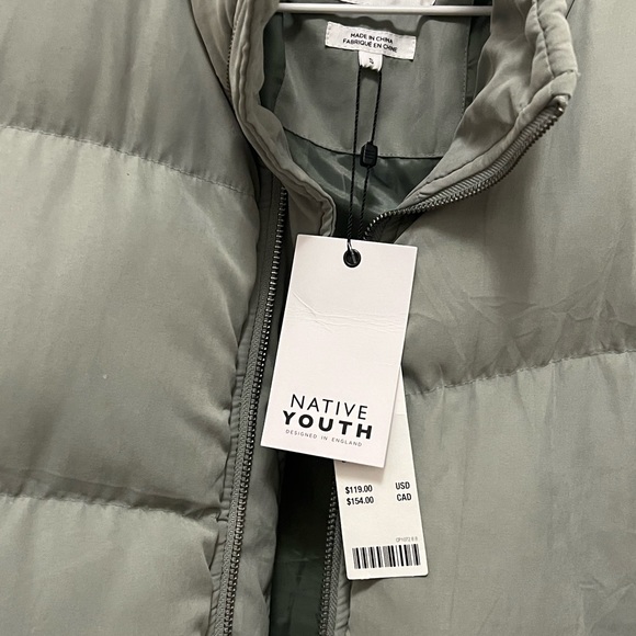 BRAND NEW NATIVE YOUTH AVERY PUFFER - Picture 4 of 6